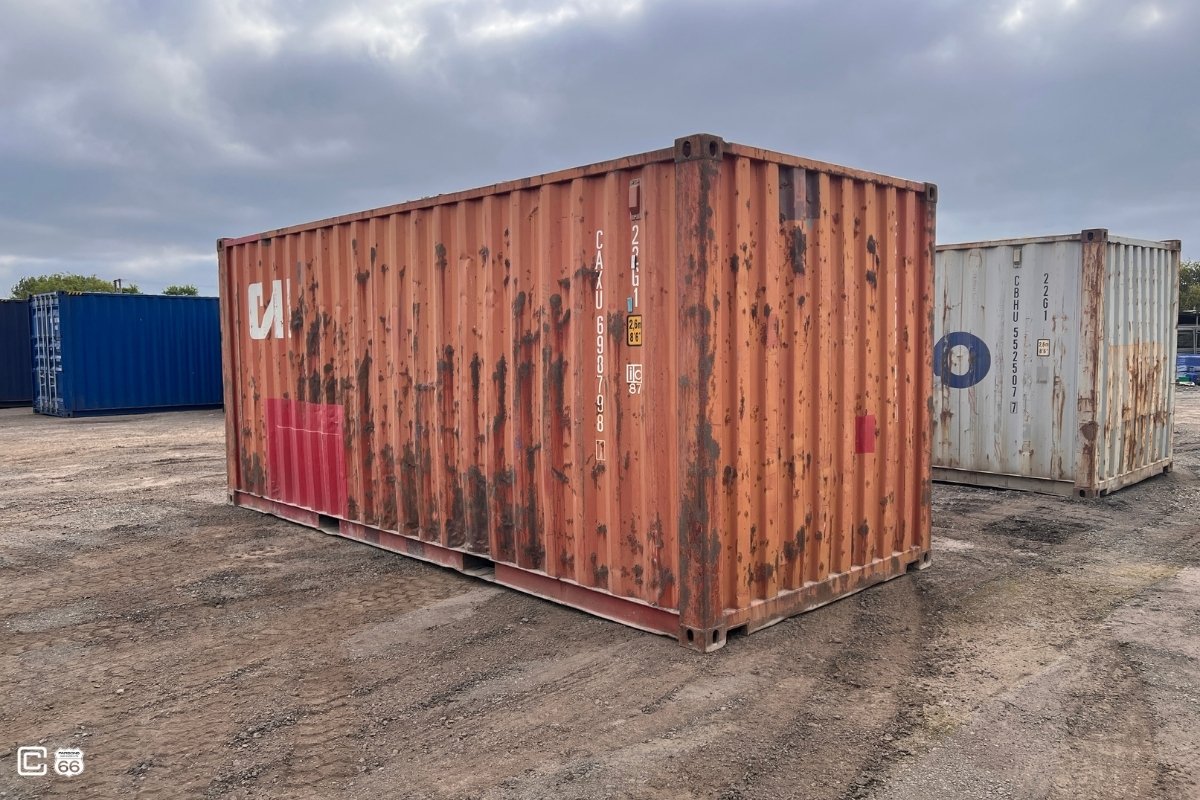 Container maritime 20' étanche