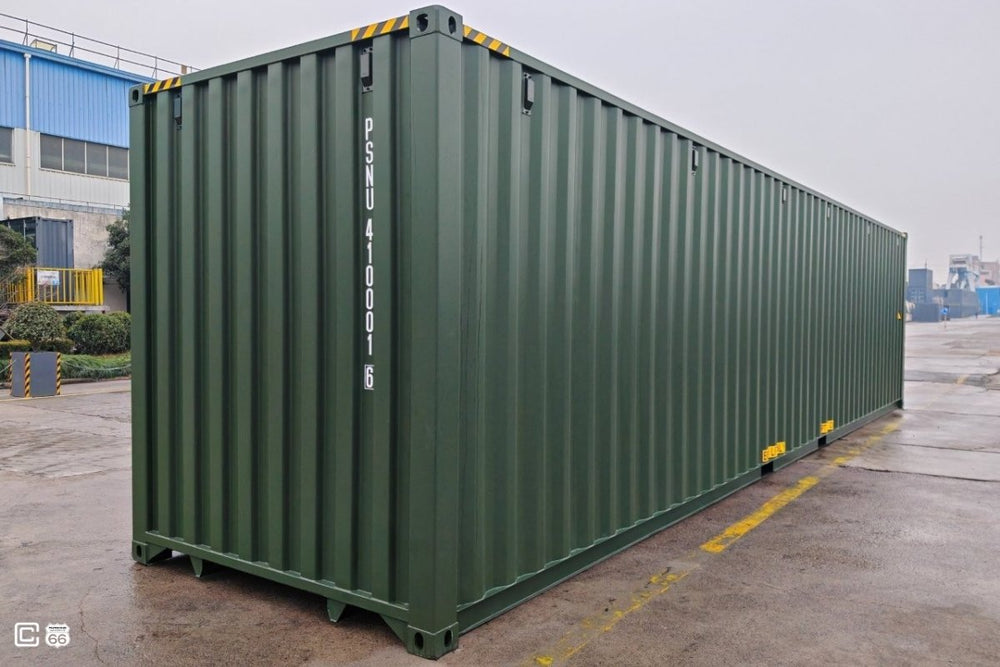 Container maritime 40' 1er voyage