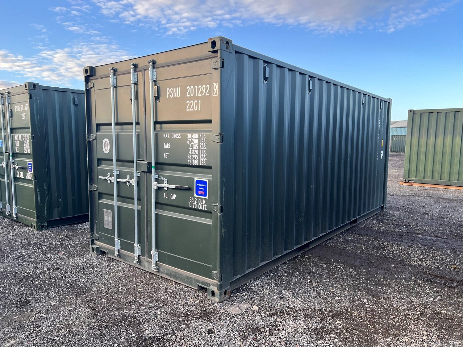 Container maritime 6' neuf