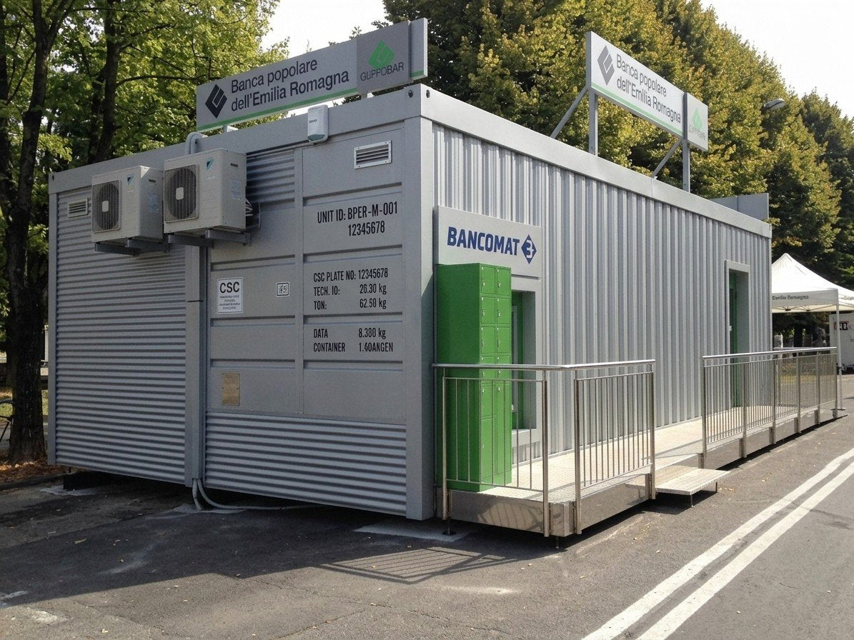 Bureau modulaire 72 m²