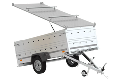 Anhänger Garden Trailer 264 KIPP mit Bordwandaufsatz und Aludeckel-Neu