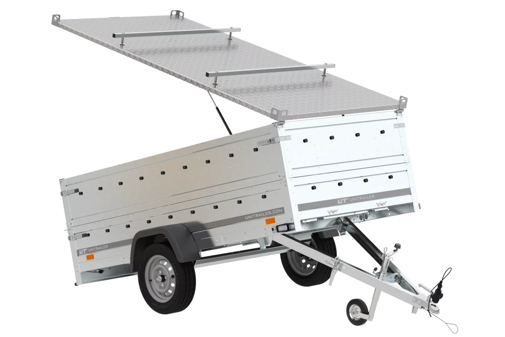Anhänger Garden Trailer 264 KIPP mit Bordwandaufsatz und Aludeckel-Neu