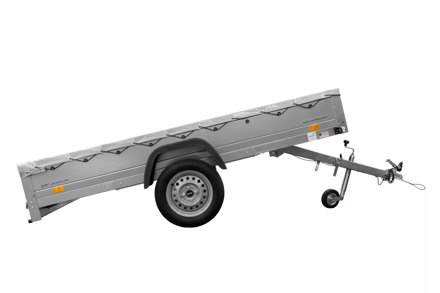 Anhänger mit Flachplane Garden Trailer 264 KIPP inkl. Planenträger-Neu