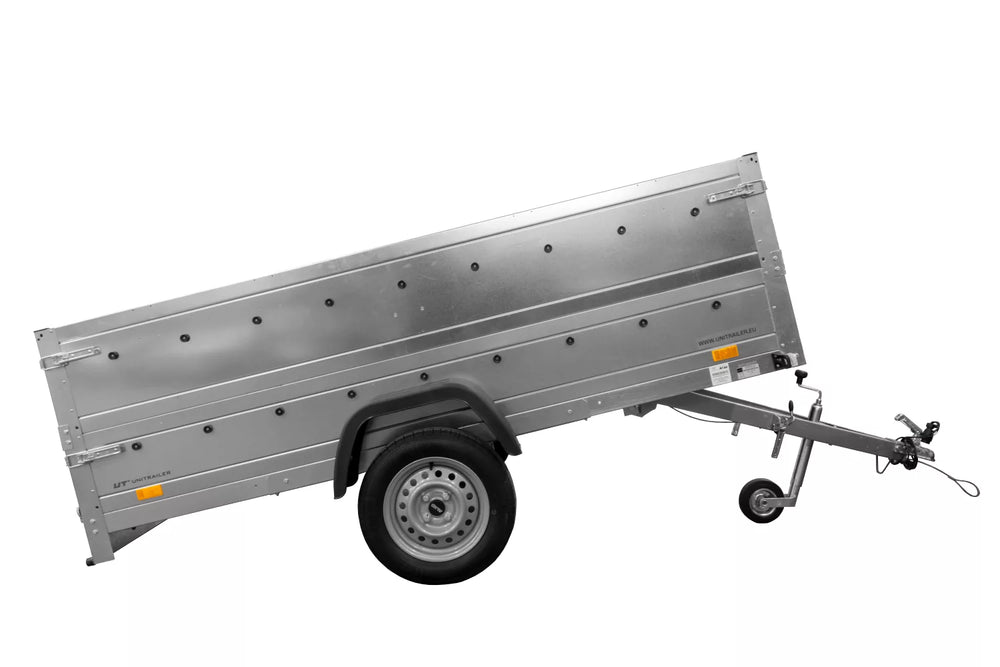 B Führerschein Anhänger Garden Trailer 264 KIPP mit Bordwandaufsatz und Stützrad-Neu