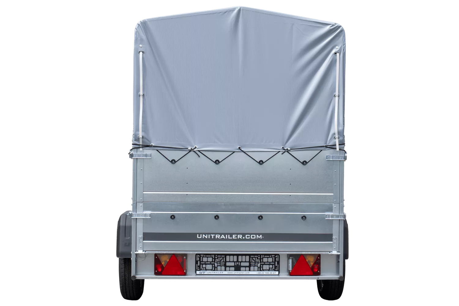 Führerschein B Anhänger Garden Trailer 230 KIPP mit Stützrad, zusätzlichen Bordwänden, Hochplane und Hochspriegel H800-Neu