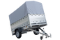 Führerschein B Anhänger Garden Trailer 230 KIPP mit Stützrad, zusätzlichen Bordwänden, Hochplane und Hochspriegel H800-Neu