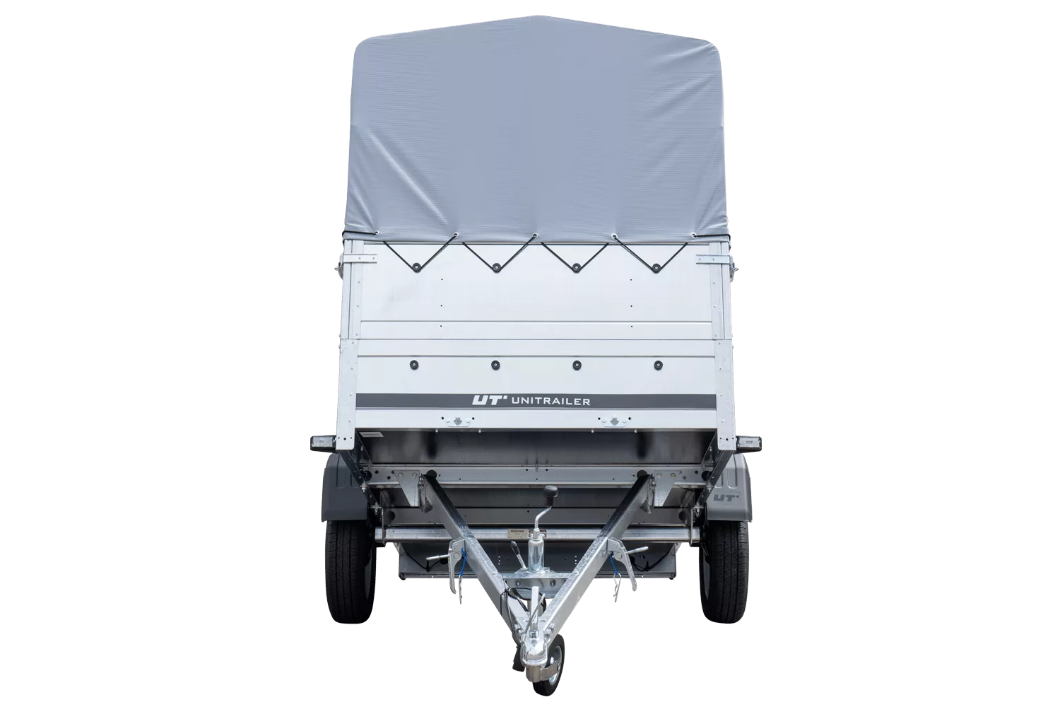 Führerschein B Anhänger Garden Trailer 230 KIPP mit Stützrad, zusätzlichen Bordwänden, Hochplane und Hochspriegel H800-Neu
