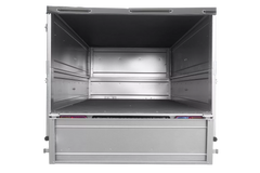 Kippbarer Pkw Anhänger Garden Trailer 200 KIPP mit zusätzlichen Bordwänden, Stützrad und Flachplane-Neu