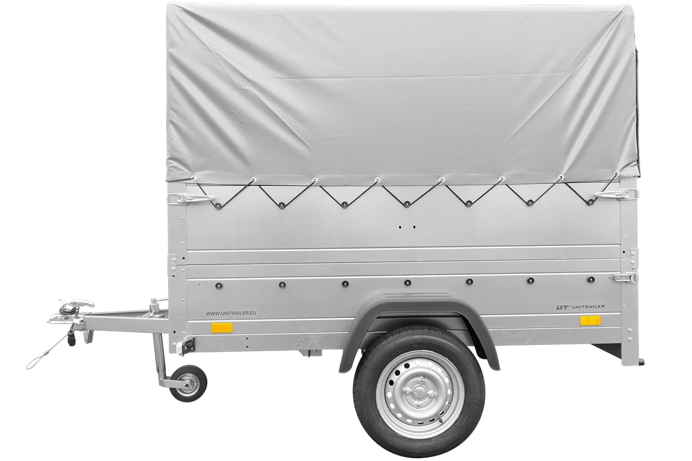 Kipper ungebremst Garden Trailer 200 KIPP mit zusätzlichen Bordwänden, Stützrad, Hochplane und Hochspriegel-Neu