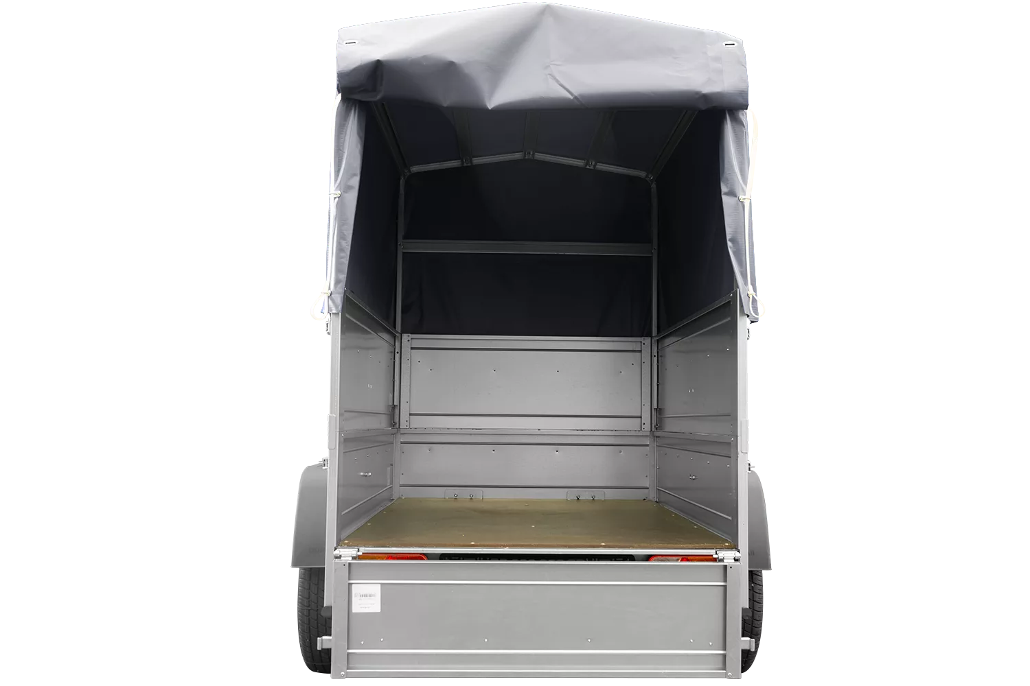 Neuanhänger Kipper ungebremst Garden Trailer 150 KIPP mit zusätzlichen Bordwänden, Stützrad, Hochplane und Hochspriegel-Neu