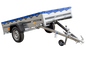 Pkw-Kippanhänger Garden Trailer 230 KIPP [230 cm x 125 cm] mit Flachplane, Stützrad und Planenträger-Neu