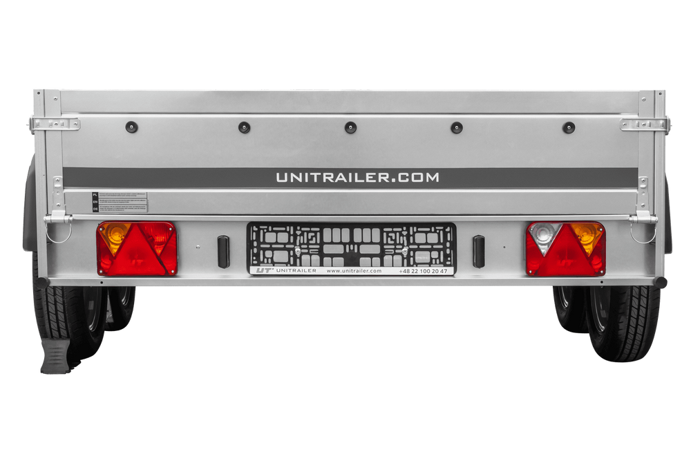 Zweiachsanhänger 264×150 Unitrailer Garden Trailer 265/2 KIPP-Neu