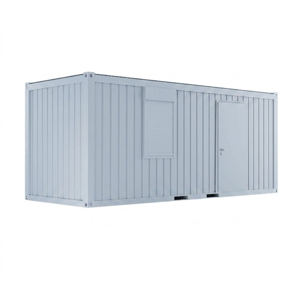 Bureau modulaire 20 pieds monté (1 porte, 1 fenêtre, isolation PU)
