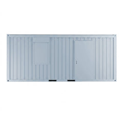 Bureau modulaire 20 pieds monté (1 porte, 1 fenêtre, isolation PU)
