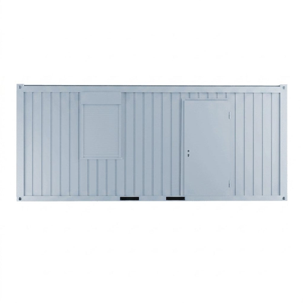 Bureau modulaire 20 pieds en kit (1 porte, 1 fenêtre, isolation PU)