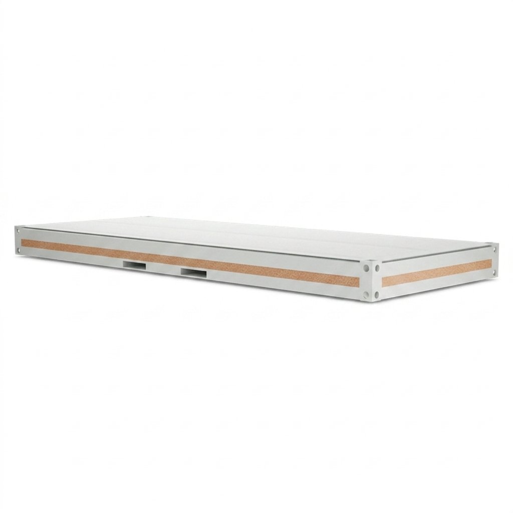 Bureau modulaire 20 pieds en kit (1 porte, 1 fenêtre, isolation PU)